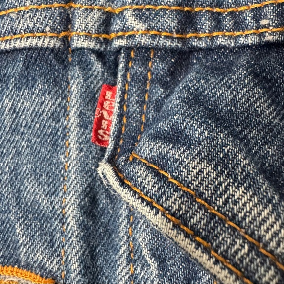 Vtg 90's Men's Levi's 70516-0216 Blue Denim Type Ill Trucker Jacket small USA - Picture 3 of 16